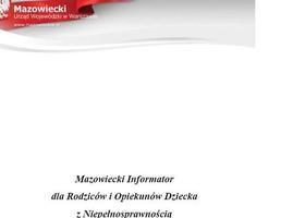 Mazowiecki Informator dla Rodziców i Opiekunów Dziecka z Niepełnosprawnością