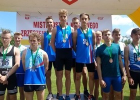 Lekkoatleci MKS BANK BS Płońsk ma podmium