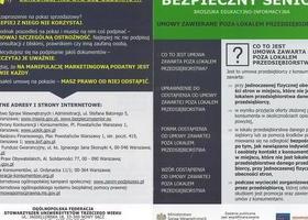 Bezpieczny senior – umowy zawierane poza lokalem przedsiębiorstwa