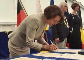 Spotkanie miast partnerski w belgijskim Antoing