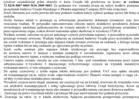 Przetarg  na wyłonienie najemcy lokalu użytkowego przy ulicy Zduńskiej 2
