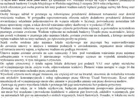 Przetarg na wyłonienie najemcy lokalu użytkowego przy ulicy Grunwaldzkiej 7