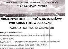 Dzierżawa gruntów