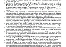 Przetarg na wyłonienie najemców lokali użytkowych, położonych w Płońsku przy ul. Grunwaldzkiej 7
