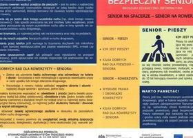 Bezpieczny Senior – „Senior na spacerze – senior na rowerze”
