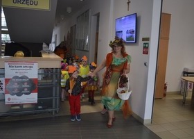Odwiedziny przedszkolaków w Ratuszu
