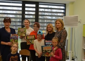 Podziękowanie za udział we wspólnym czytaniu