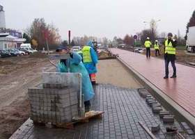 Budowa ulicy Mazowieckiej