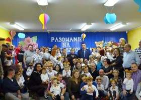 Uroczyste pasowanie na przedszkolaka 
