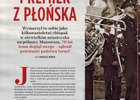 W dzisiejszym numerze "Newsweeka" przeczytacie o premierze z Płońska, czyli Dawidzie Ben Gurionie!