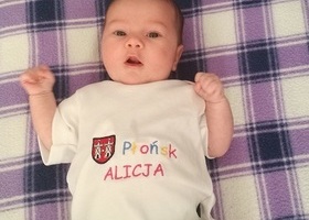 Witamy małą płońszczankę.