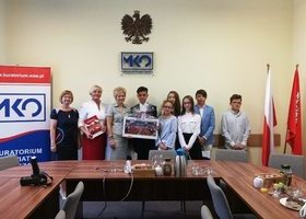 Płońska Trójka gościem Mazowieckiego Kuratora Oświaty