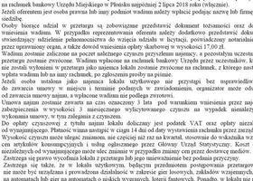 Drugi przetarg ustny nieograniczony na wyłonienie najemcy lokalu użytkowego - garażu, położonego w Płońsku przy ul. Warszawskiej 55