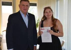 Gratulacje z okazji ukończenia 18. roku życia