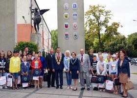 Pożegnanie gości z Litwy